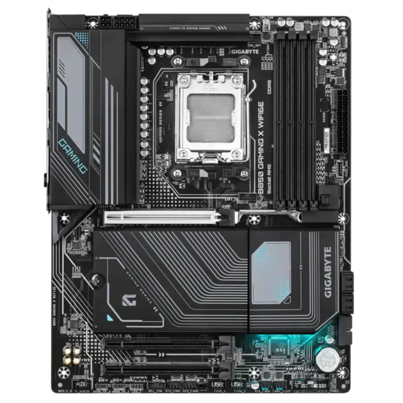 Материнская плата Gigabyte B850 GAMING X WIFI6E AM5 4DDR5 PCI-E 3x16 (HDMI+DP) ATX 2