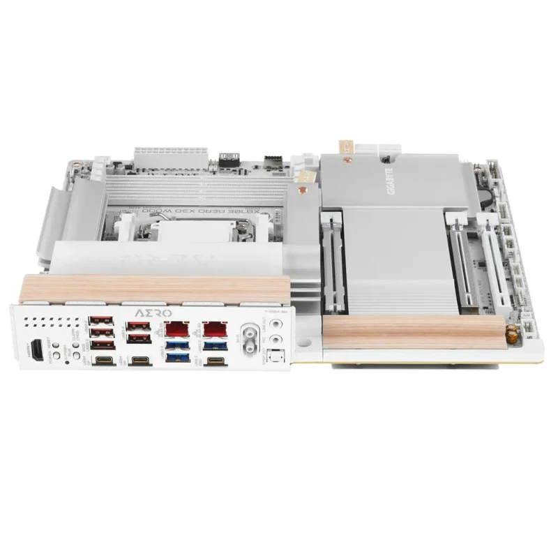 Материнская плата Gigabyte X870E AERO X3D WOOD AM5 4DDR5 PCI-E 2x16 (HDMI+2USB4 Type-C) ATX 4
