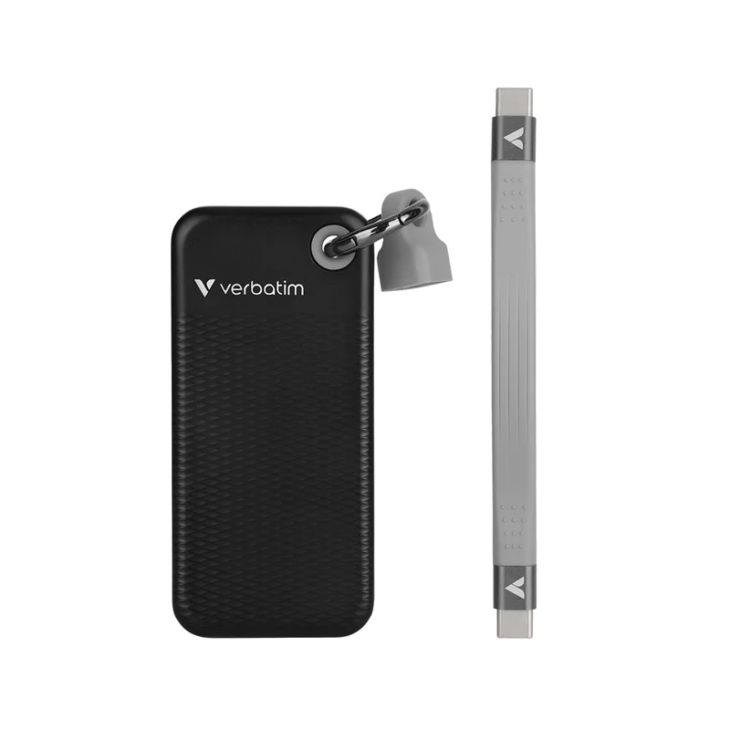 Внешний SSD 1TB USB-C Verbatim Pocket SSD Black [32190] 2