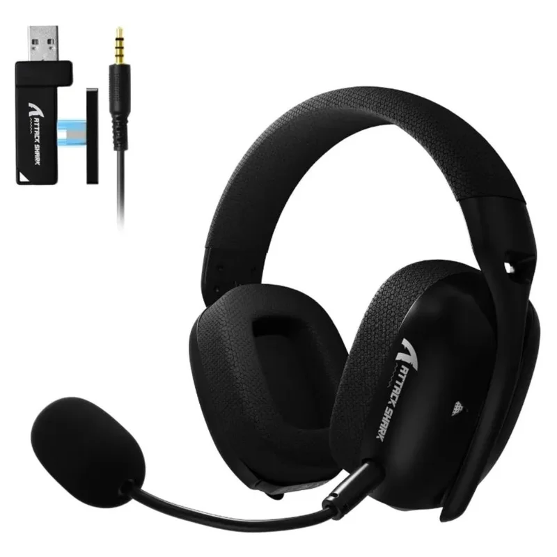 Игровые наушники беспроводные Attack Shark L80 PRO, Black 2