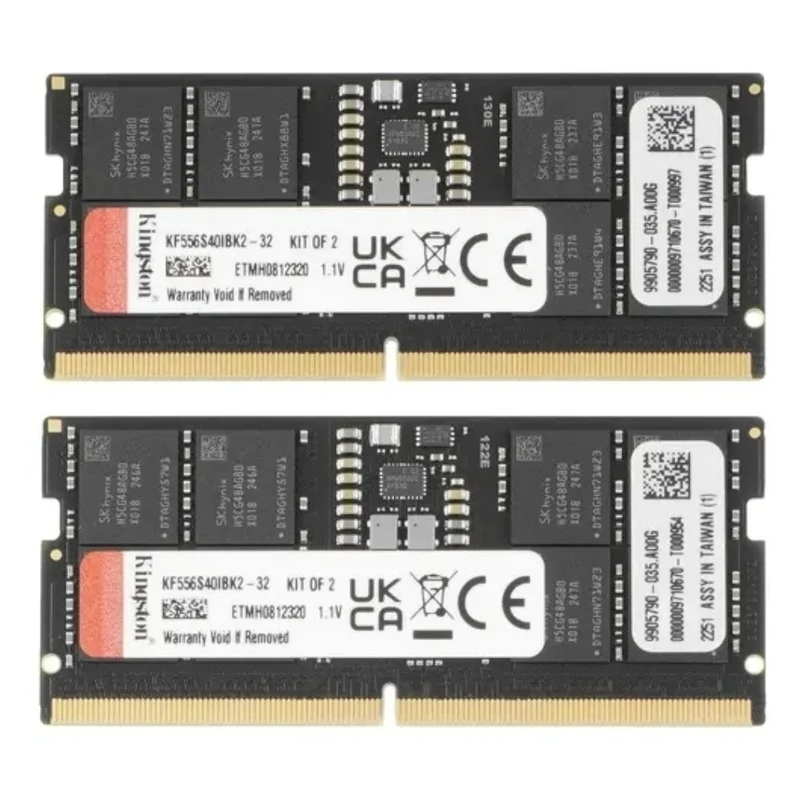 Оперативная память DDR5 SODIMM 32GB(16GBx2)/5600Mhz Kingston FURY Impact PnP [KF556S40IBK2-32] 2
