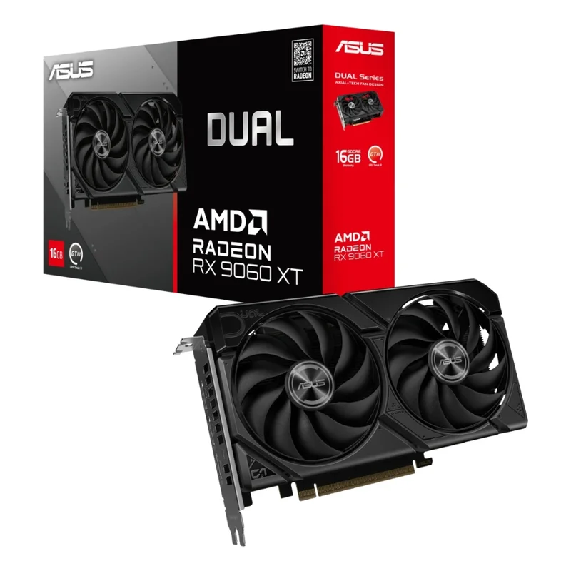 Видеокарта ASUS RX 9060 XT DUAL 16GB 128bit/G6 (HDMI+3DP)[DUAL-RX9060XT-16G] 6
