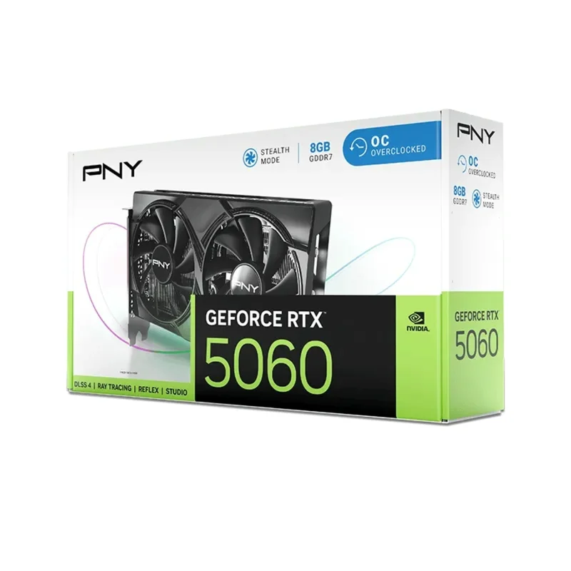 Видеокарта PNY RTX 5060 OC 8GB 128bit/G7 (HDMI+3DP)[VCG50608DFXPB1-O] 9
