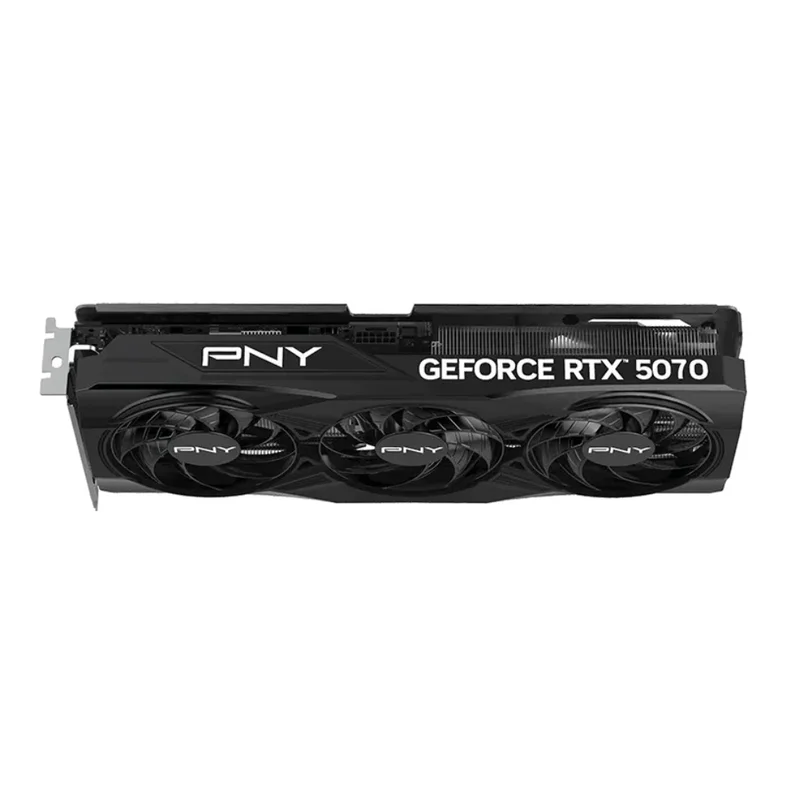 Видеокарта PNY RTX 5070 OC Triple Fan 12GB 192bit/G7 (HDMI+3DP)[VCG507012TFXPB1-O] 5