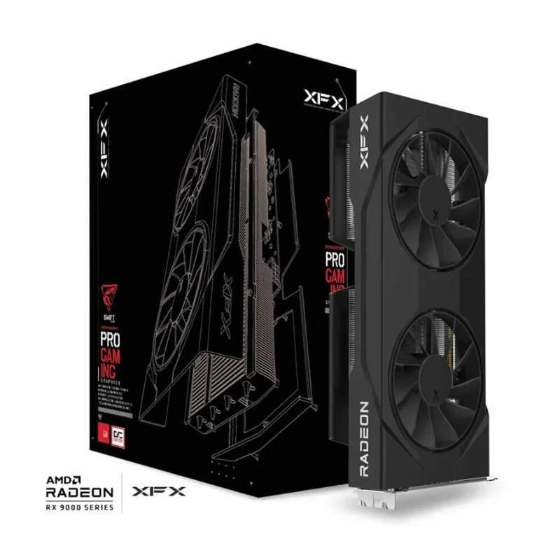 Видеокарта XFX RX 9060 XT SWIFT OC Gaming 16GB 128bit/G6 (HDMI+2DP)[RX-96TSW16BQ] 5