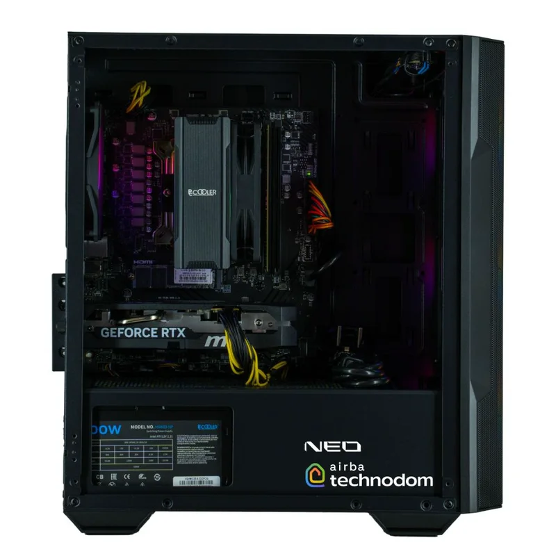 Компьютер NEO Game A18 (R5-8400F/RTX5050/DDR5 16GB/SSD 512GB/A620AM-B/MAG FORGE M100A) 2