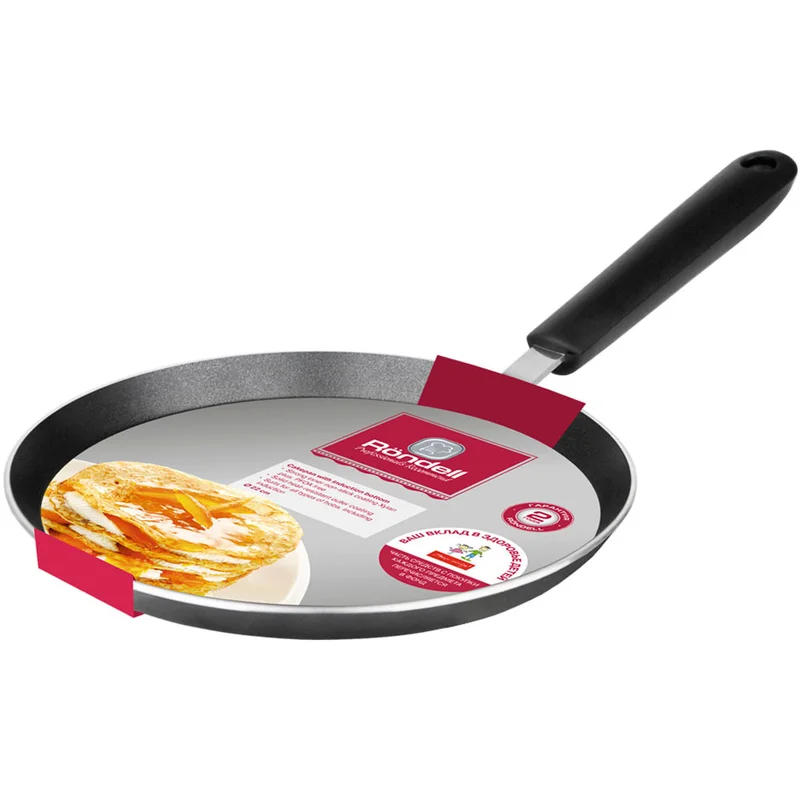 Сковорода для блинов 22см Pancake frypan Rondell RDA-020 2