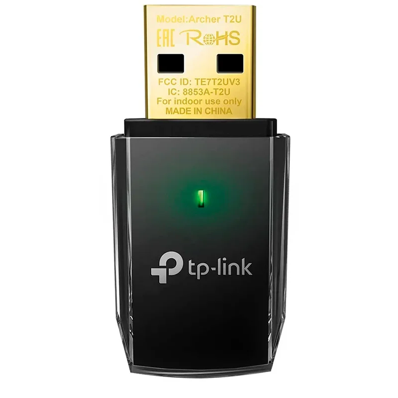 Беспроводной USB-адаптер TP-Link AC600 Dual Band, 433/150 Mbps, USB 2.0 (Archer T2U) 2
