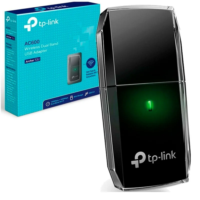 Беспроводной USB-адаптер TP-Link AC600 Dual Band, 433/150 Mbps, USB 2.0 (Archer T2U) 4