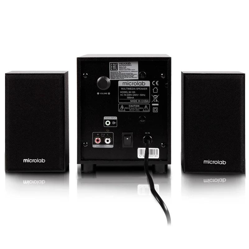 Колонки 2.1 Microlab M-105R Black 4