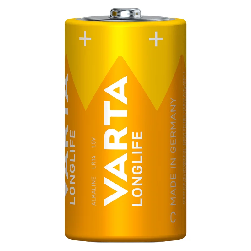 Батарейка C 2шт Varta Longlife Extra Baby (0001-4114-101-412) 2