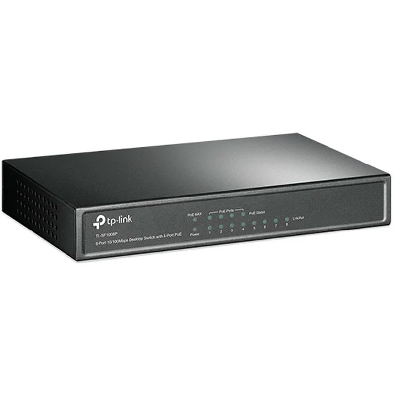 Настольный коммутатор TP-Link TL-SF1008P, 8 портов 10/100 Mbps (TL-SF1008P) 2