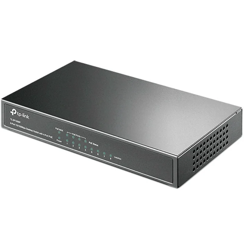 Настольный коммутатор TP-Link TL-SF1008P, 8 портов 10/100 Mbps (TL-SF1008P) 3