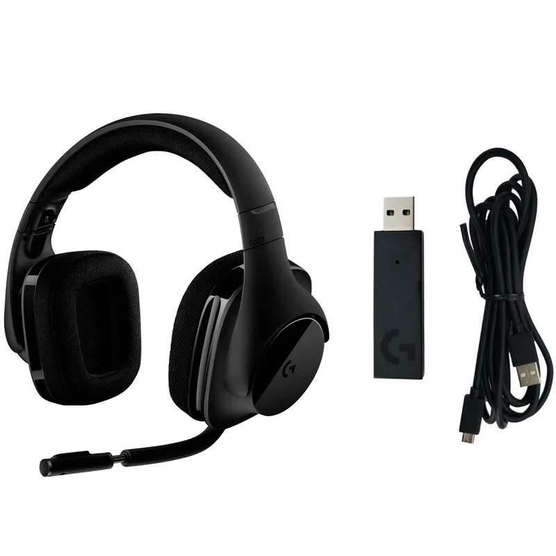 Игровая гарнитура беспроводная Logitech G533 (981-000634) 4