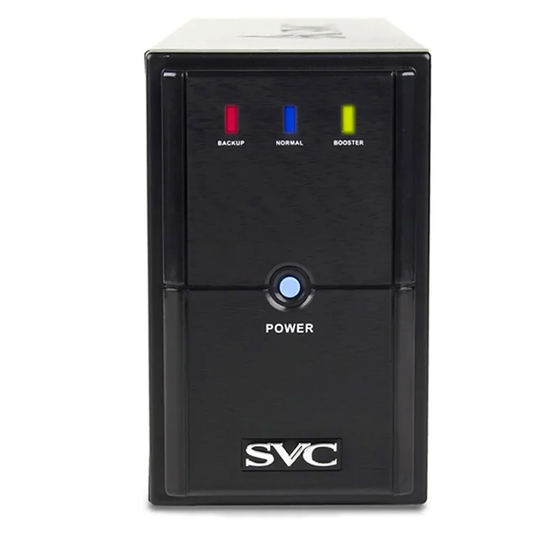 ИБП SVC, 500VA/300W, AVR:165-275В, 2Schuko, Black (V-500-L) 2