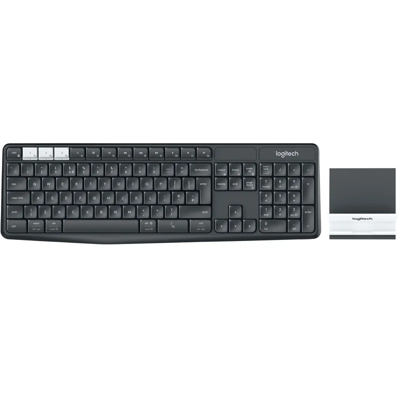 Клавиатура беспроводная USB/BT Logitech K375s, Black (920-008184) 3