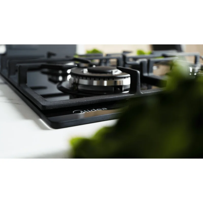 Встраиваемая газовая варочная панель Midea MG-684TGB 3