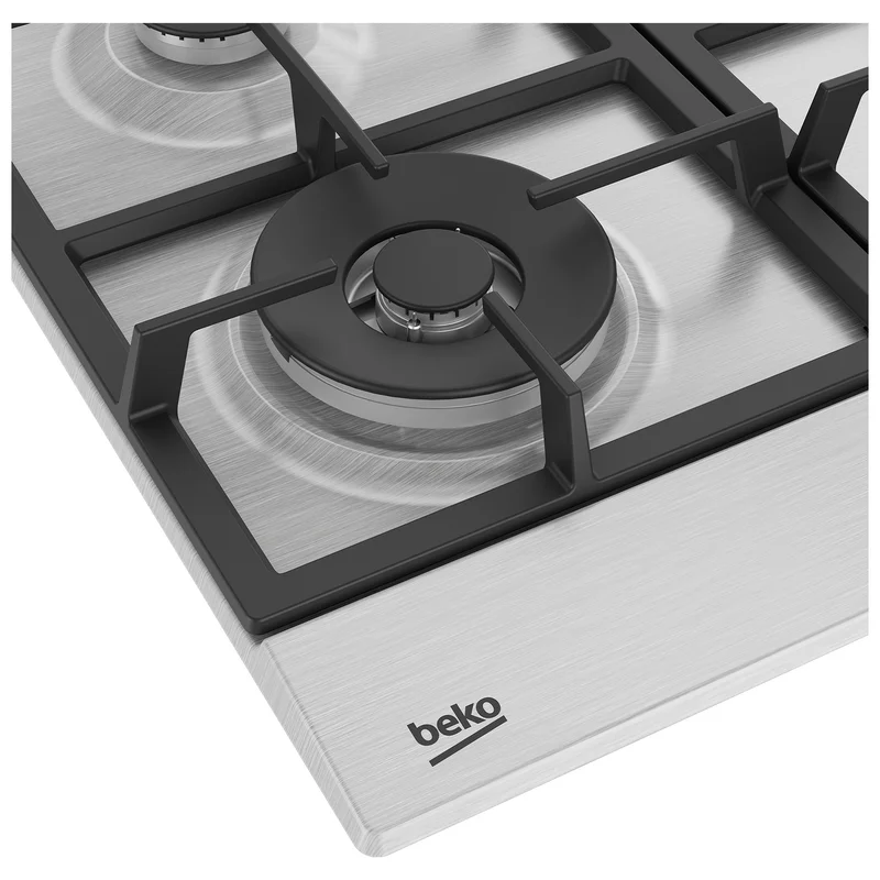 Встраиваемая газовая варочная панель Beko HIAW-64225SX 4