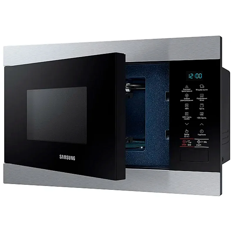 Встраиваемая микроволновая печь Samsung MG-22M8074AT/BW 4