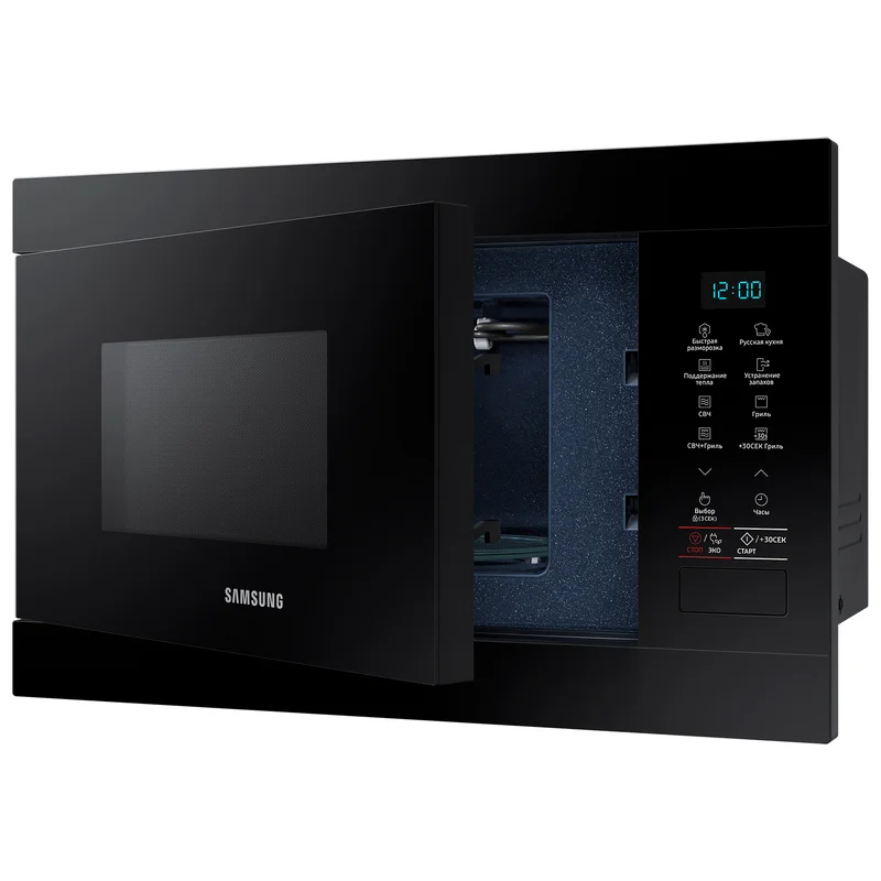 Встраиваемая микроволновая печь Samsung MG-22M8054AK/BW 3