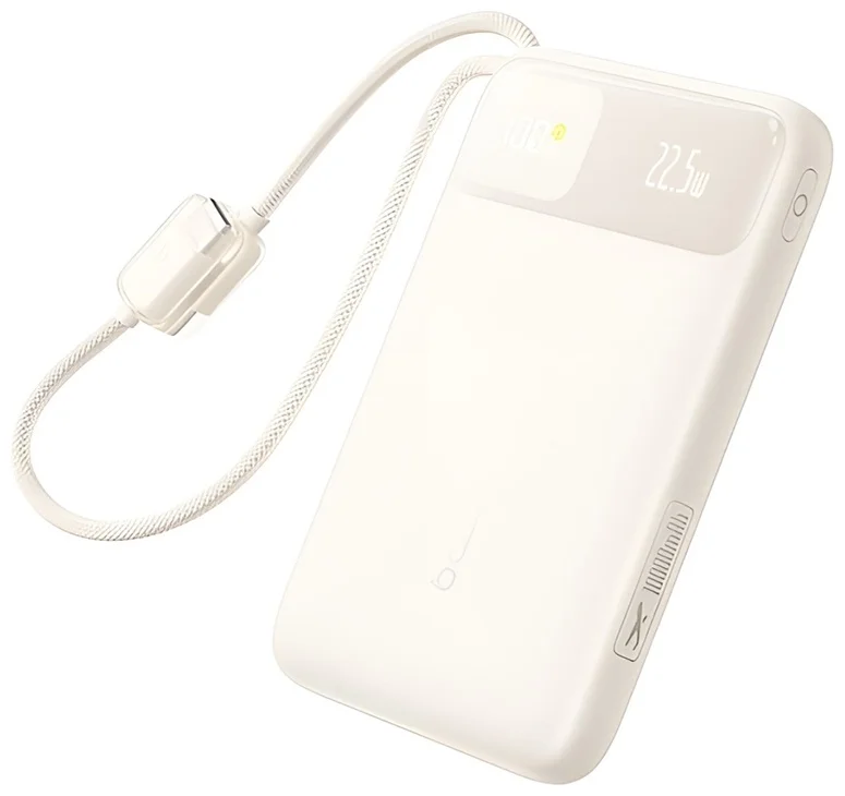 Портативный внешний аккумулятор Baseus EnerFill FC11 20000mAh 22.5W Beige (E0027S05) (E0027S05) 2