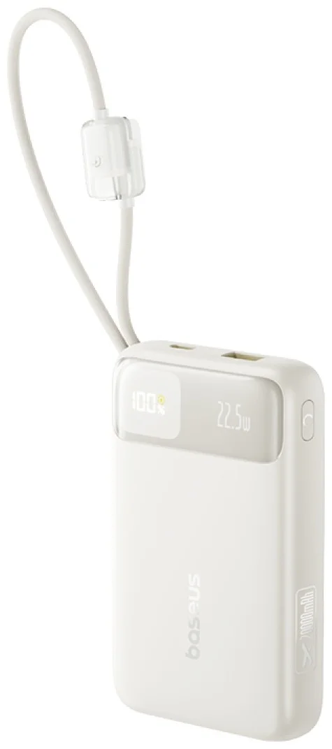 Портативный внешний аккумулятор Baseus EnerFill FC11 20000mAh 22.5W Beige (E0027S05) (E0027S05) 3