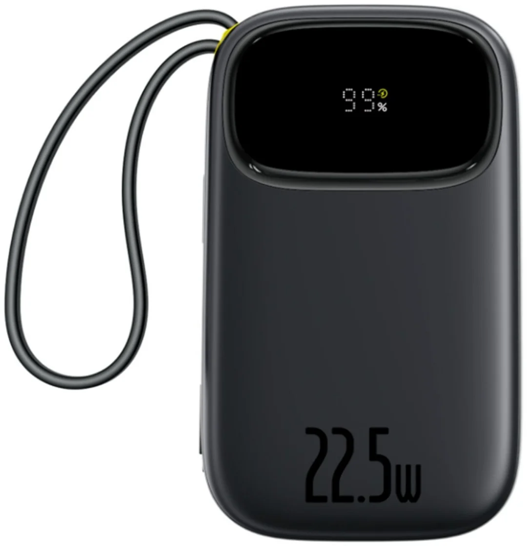 Портативный внешний аккумулятор Baseus EnerFill FC31 10000mAh 22.5W Black(P10082106123-00) (P10082106123-00) 4