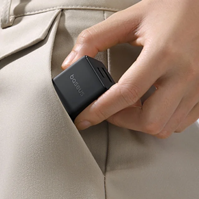 Адаптер питания Baseus Palm C+U 20W Black (P10111608113-00) (P10111608113-00) 7