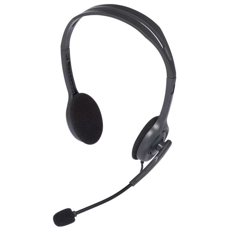 Гарнитура Накладная Logitech H110, Silver 3