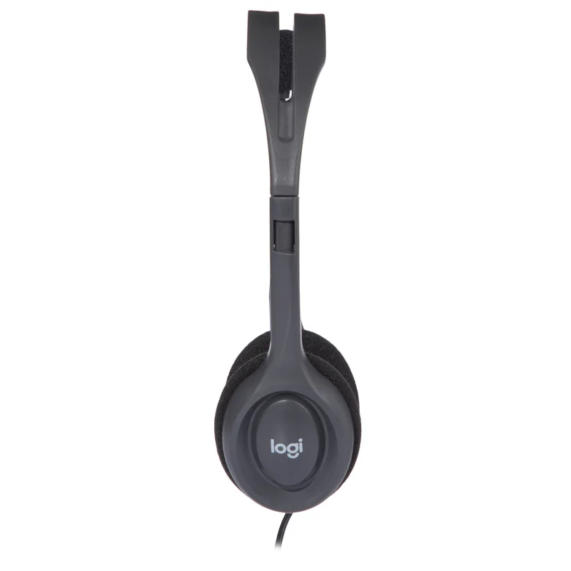 Гарнитура Накладная Logitech H110, Silver 4
