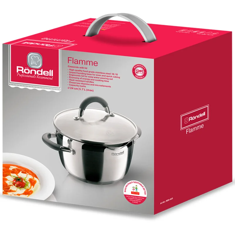 Кастрюля Flamme Rondell RDS-024 6