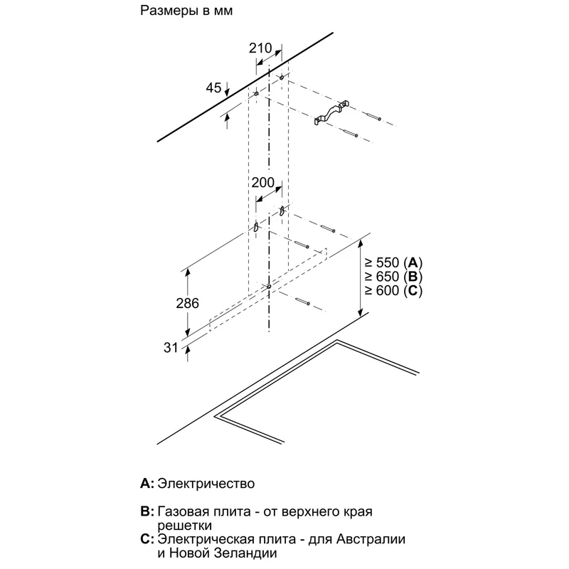 Вытяжка Bosch DWB-94BC52 6