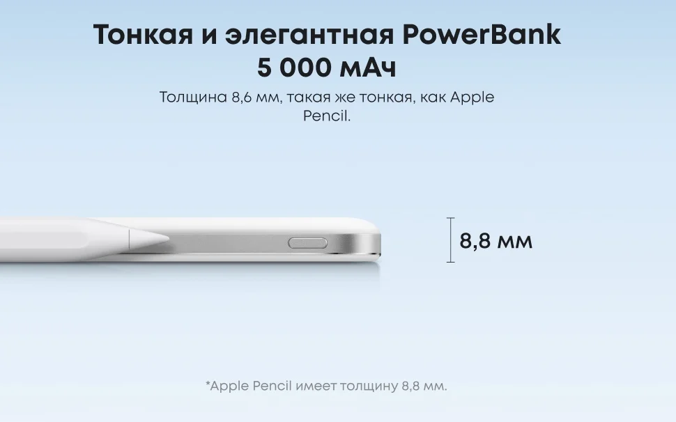 Портативный внешний аккумулятор Anker Nano 5000mAh (A1665H21) Белый 4