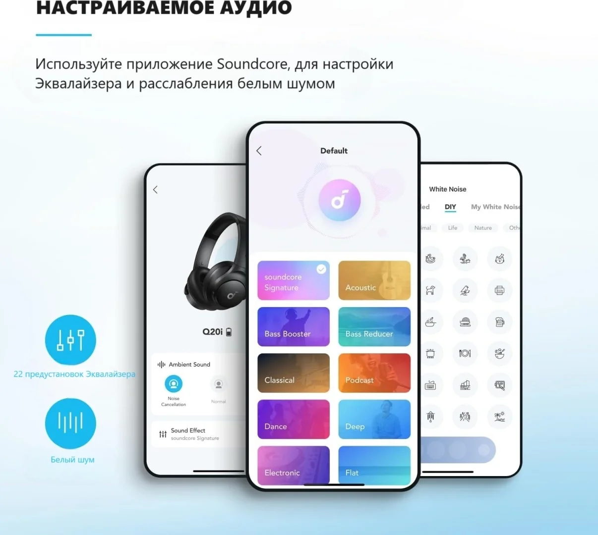 Наушники soundcore Q20i Black 4
