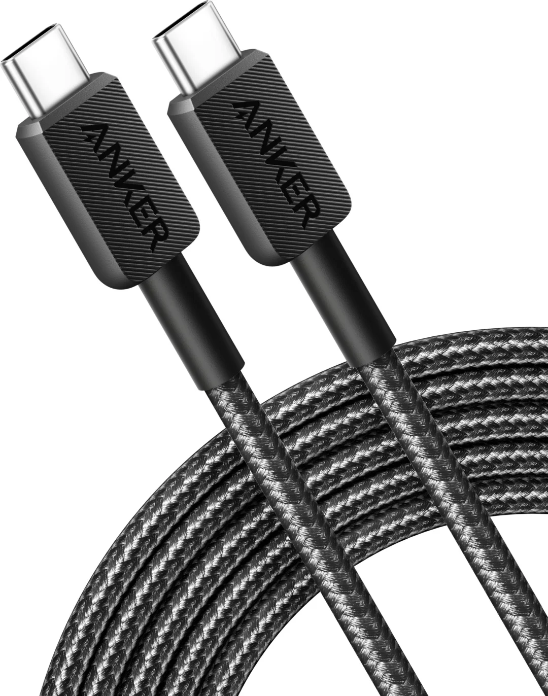 Интерфейсный кабель Anker 322 USB-C to USB-C Cable 1м (A81F5G11) Черный 8