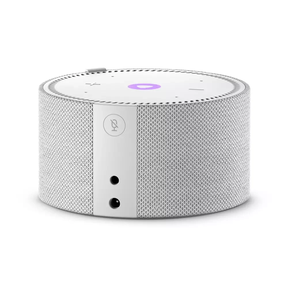 YNDX-00020 Gray Акустическая система Яндекс.Станция Мини Плюс Серая YNDX-00020 с часами (Умная колонка с голосовым помощником) 3