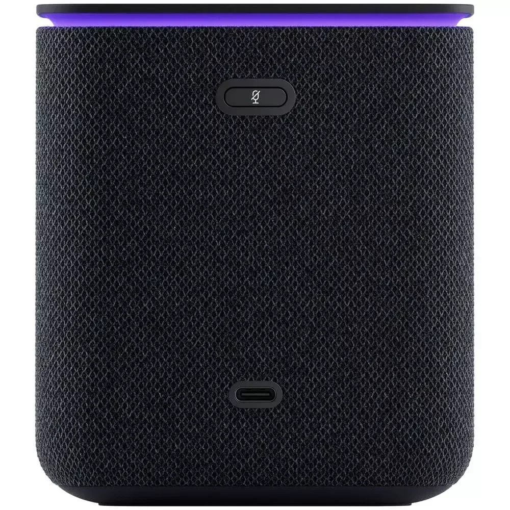Умная колонка, Яндекс, YNDX-00054BLK, Яндекс Станция Миди Черный+Сертификат 12 месяцев 4