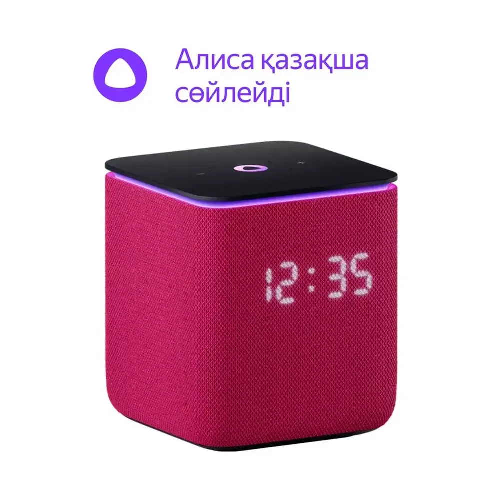 Умная колонка Яндекс Станция Миди Малиновый 2