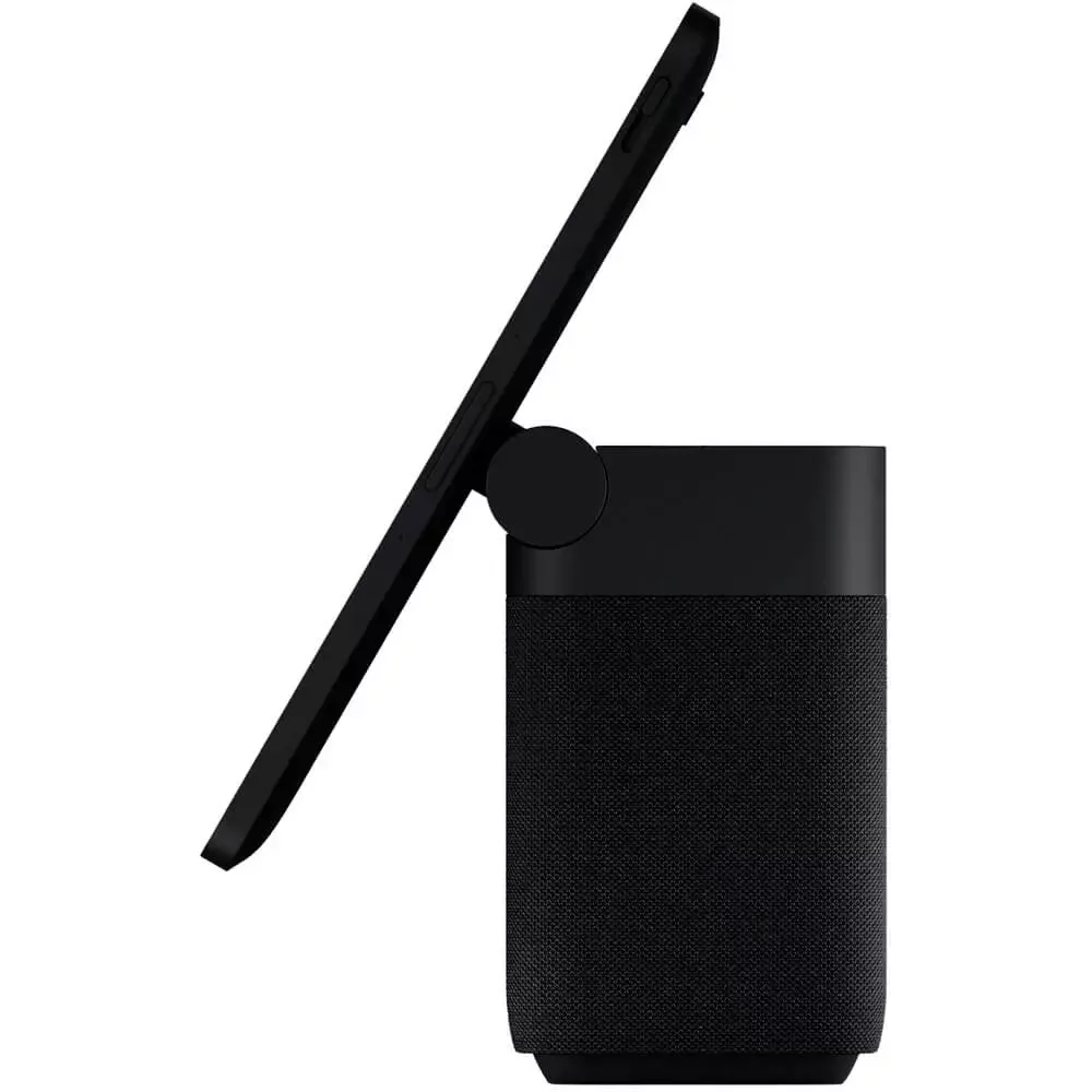 Умная колонка Яндекс Станция Дуо Макс с Zigbee, Черная (YNDX-00055BLK)+Сертификат 24 месяцев 2