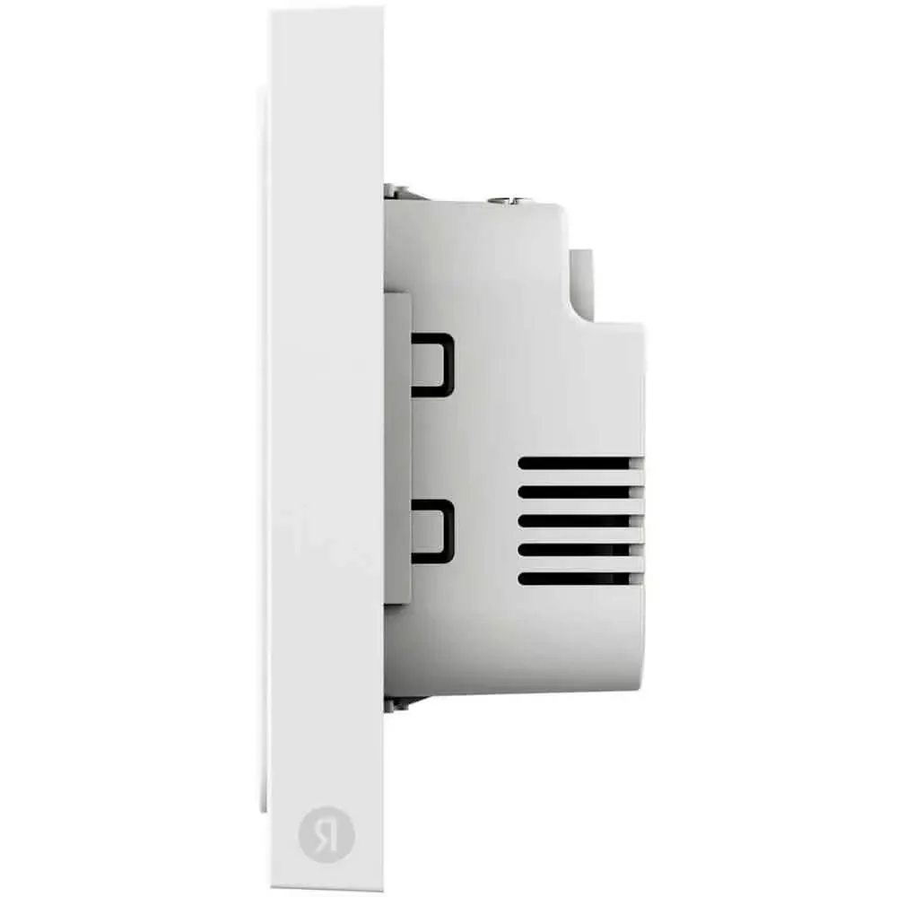 Умный выключатель, Яндекс, YNDX-00532, Zigbee, Wi-Fi(2,4 ГГц), IP20,
50 Гц, 8 А - 1800 Вт, Белый (1 год) 2