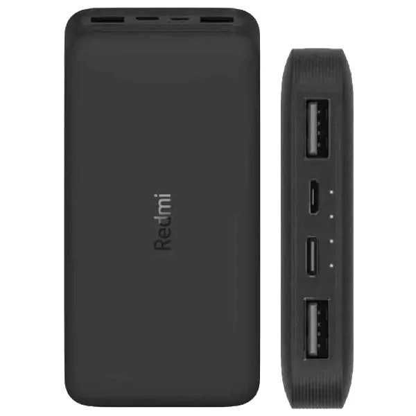 Портативный внешний аккумулятор Xiaomi Redmi Power Bank 20000mAh (18W Fast Charge) Черный 7