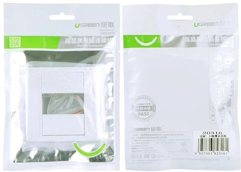 Рамка Ugreen для настенной панели HDMI 3