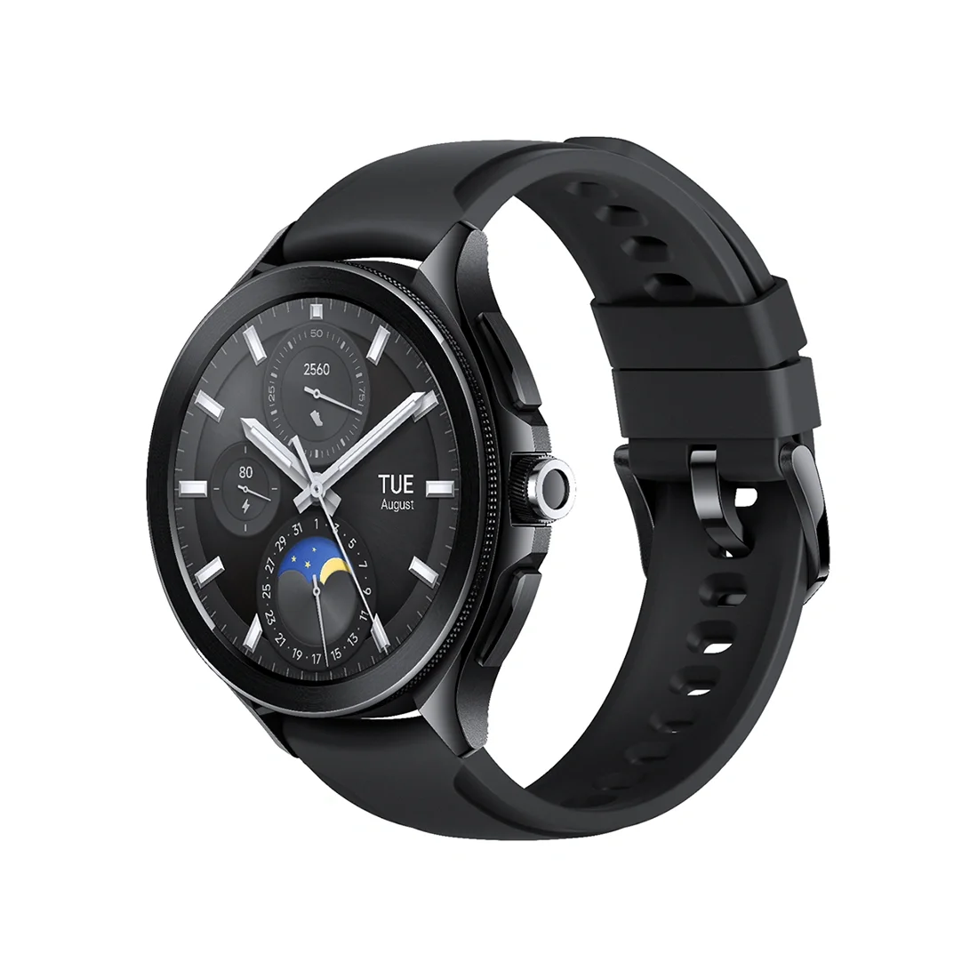 Смарт часы Xiaomi Watch 2 Pro-Bluetooth Black Case with Black Fluororubber Strap 2