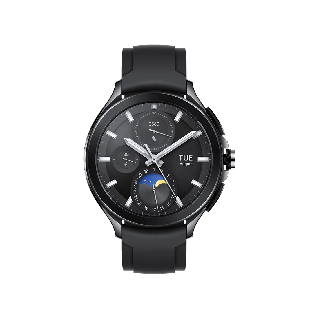 Смарт часы Xiaomi Watch 2 Pro-Bluetooth Black Case with Black Fluororubber Strap 6
