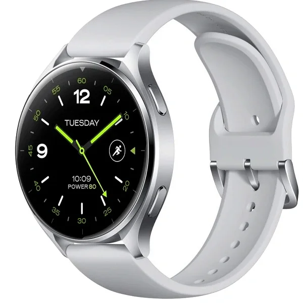 Смарт часы Xiaomi Watch 2 Silver Case With Gray TPU Strap 2