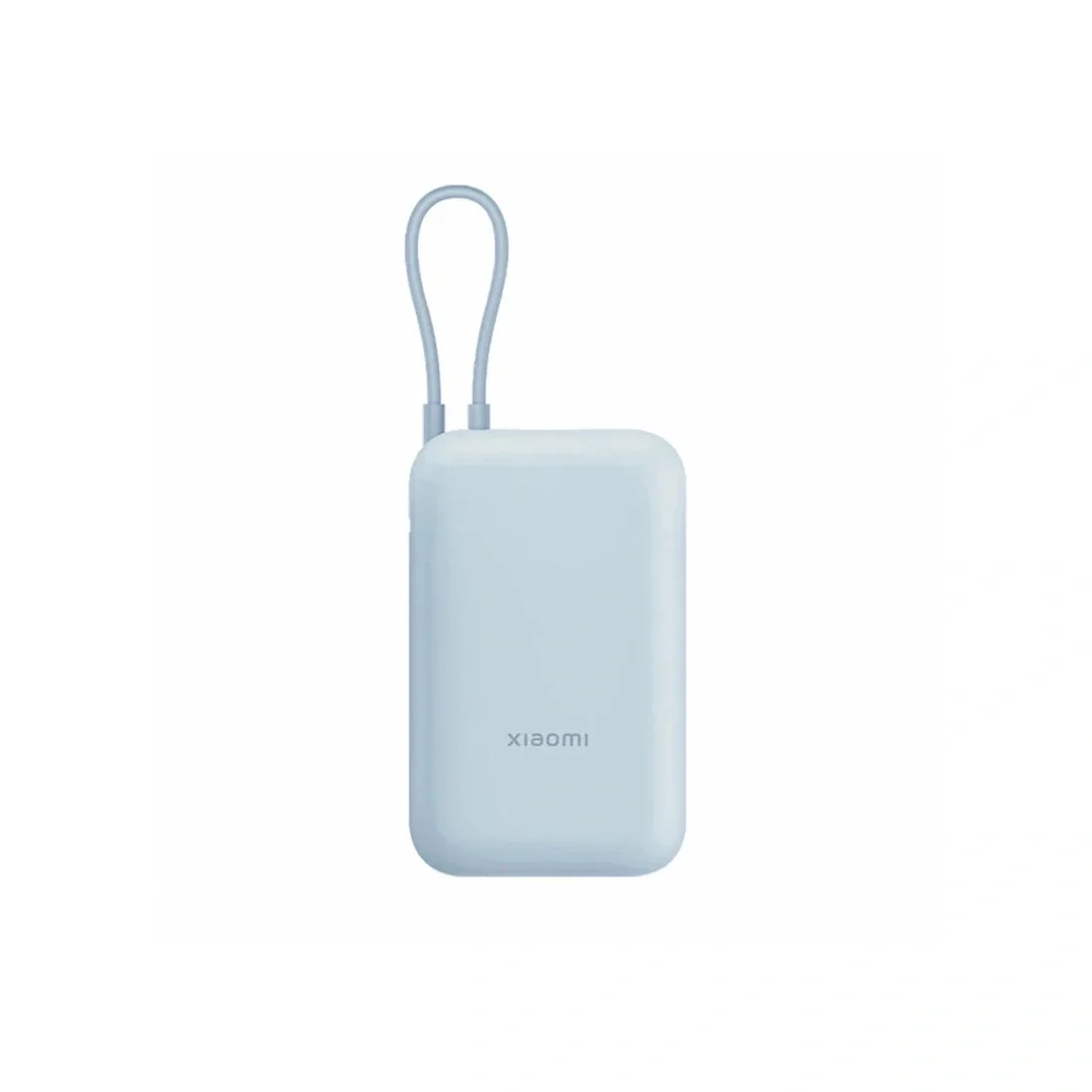 Портативный внешний аккумулятор Xiaomi Power Bank 10000mAh (Integrated Cable) Ice Blue GL 2