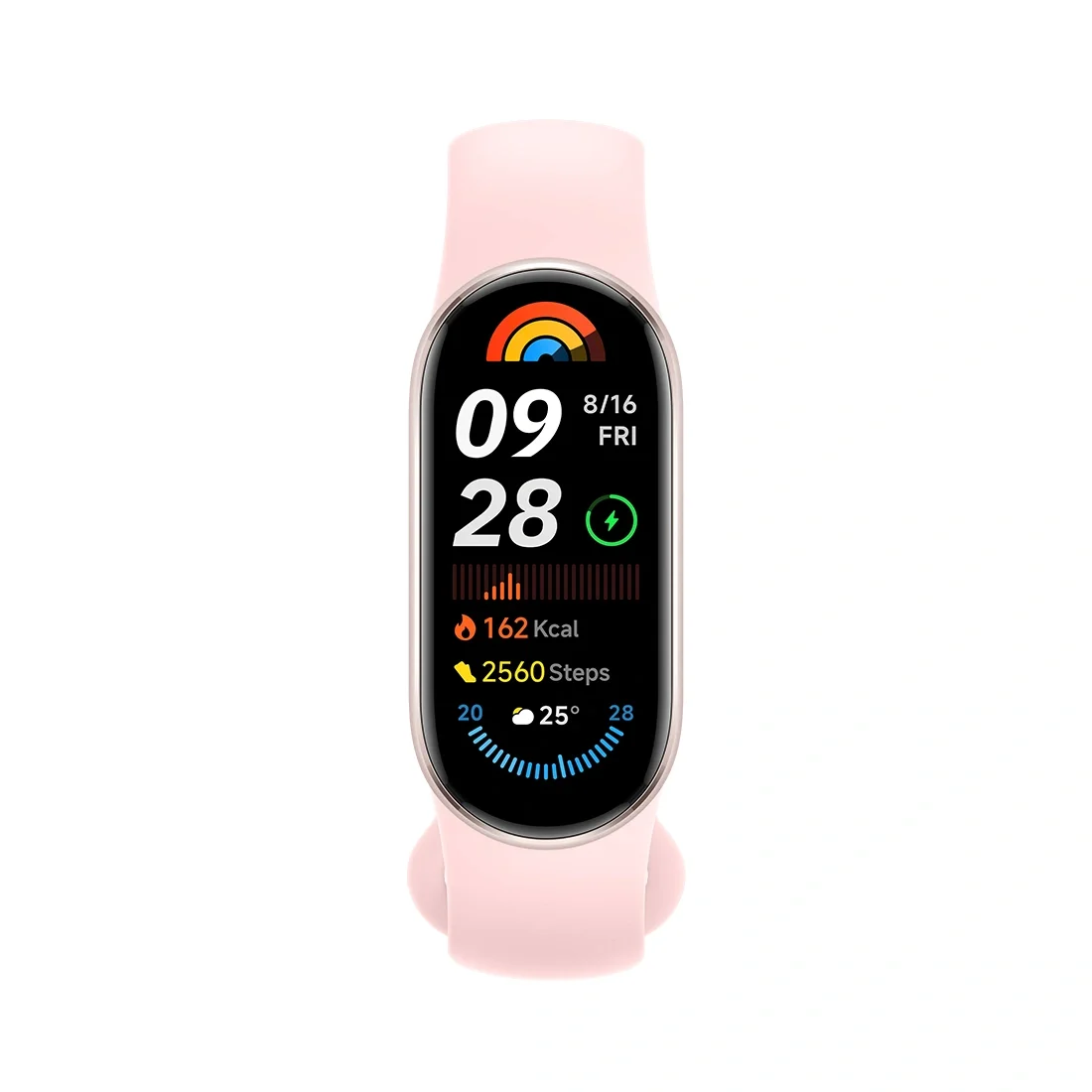 Сменный цепной браслет для Xiaomi Smart Band 9 Mystic Rose 5