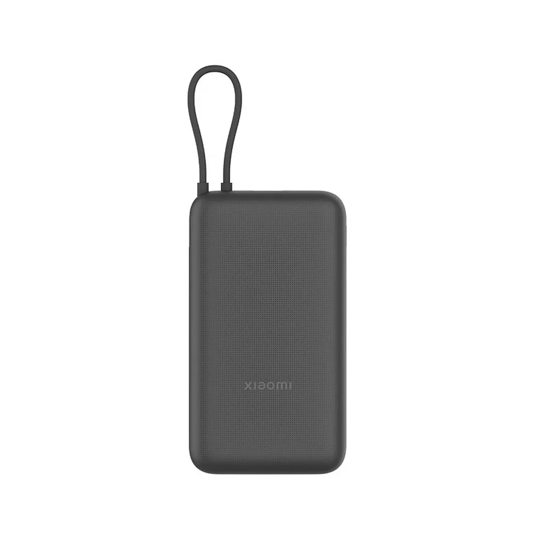 Портативный внешний аккумулятор Xiaomi Power Bank 20000mAh (Integrated Cable) GL Dark Gray 4
