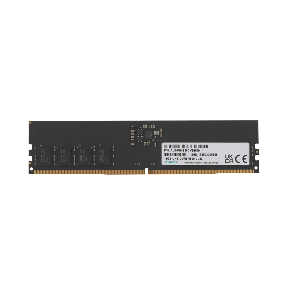 Модуль памяти Apacer FL.16G2C.PKH 16GB DDR5 5600MHz 4