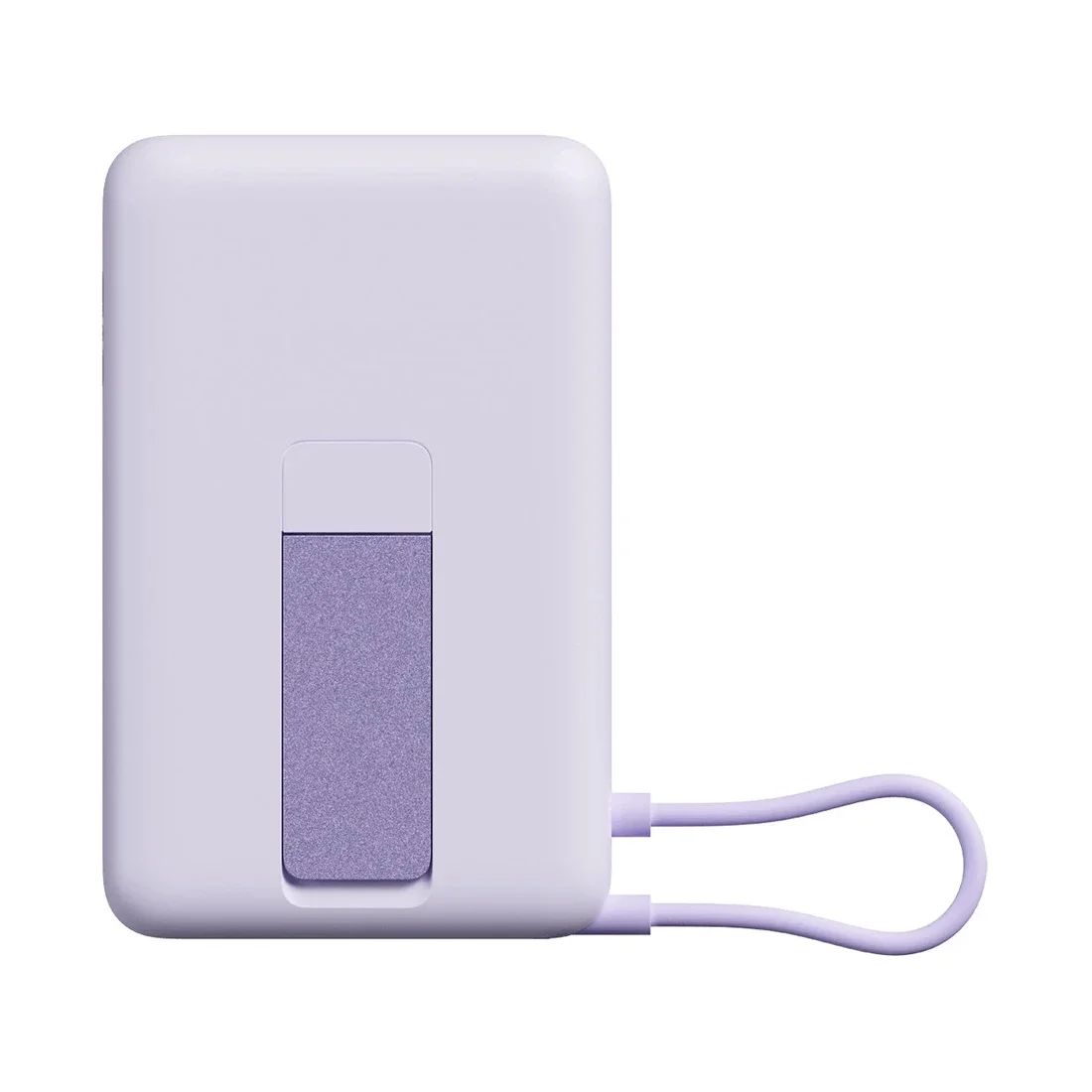 Портативный внешний аккумулятор Xiaomi Magnetic Power Bank 10000 with Built-in Stand Purple 2